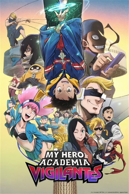 Carátula de My Hero Academia: Vigilantes